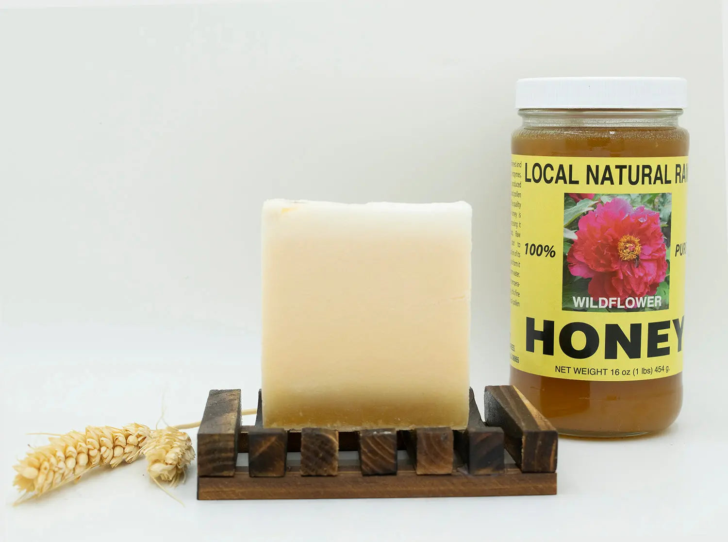 Oatmeal And Honey Natural Crafted Bar Soap 4.5oz-1